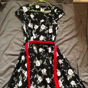 Hell Bunny Vixen pinup dress